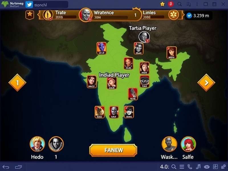 Legendary Nutmeg Warlord Indian Player Distribution Map